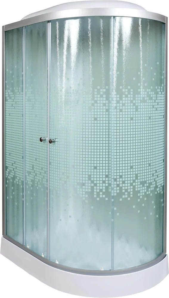 

Душевая кабина Deto L 120х80 с гидромассажем, крышей и электрикой (L902LGM+EL)