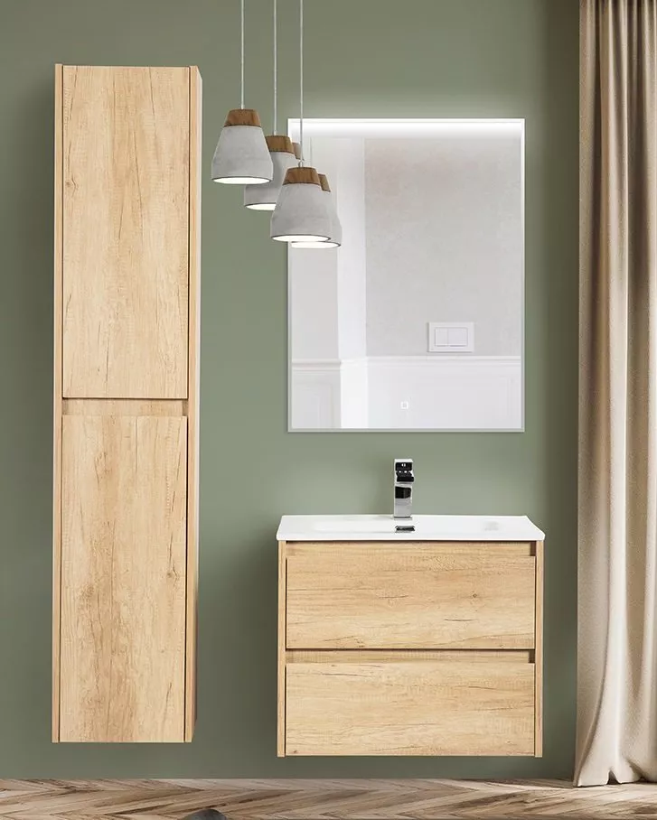 

Комплект мебели BelBagno Kraft 70 светлое дерево