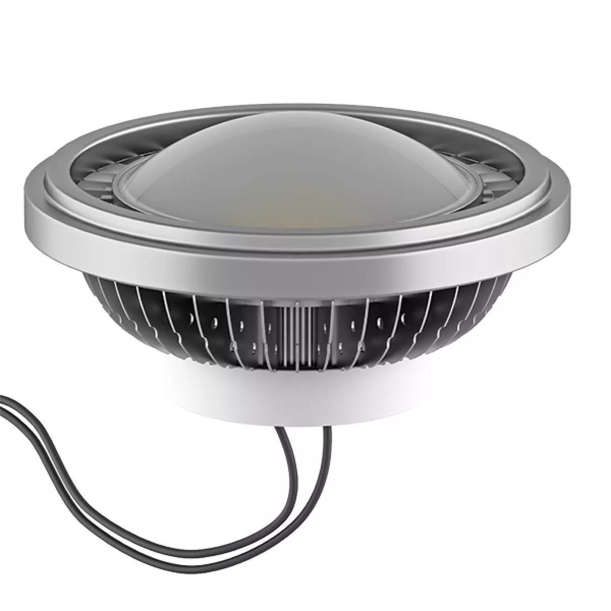 

Лампа светодиодная Lightstar LED AR111 12W 3000K полусфера серебро 932142