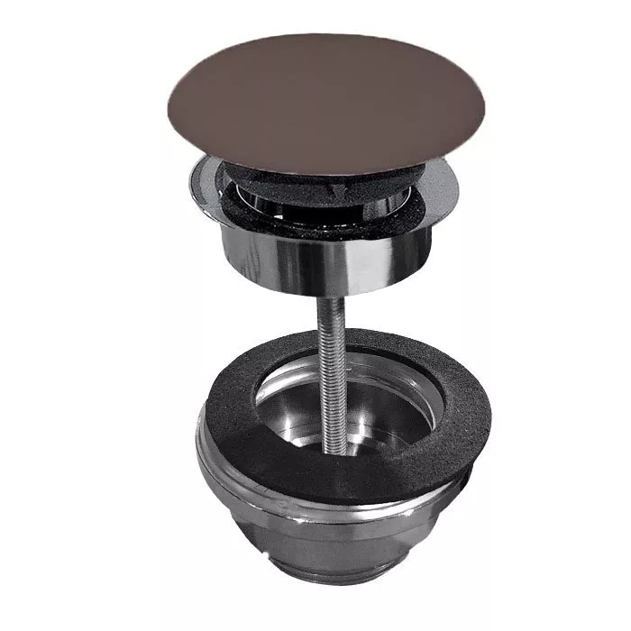 Донный клапан Kerasan бургундский матовый (923375)