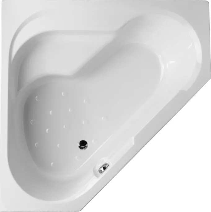 Акриловая ванна Jacob Delafon Bain Douche 145x145 см (E6222RU-00), цвет белый - фото 1