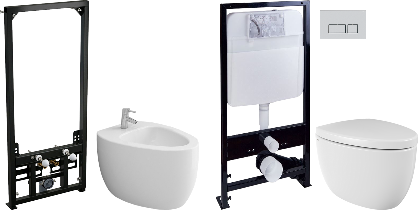 

Комплект Биде подвесное BOCCHI Etna 1117-001-0120 глянцевое, белое + Система инсталляции для биде AlcaPlast A105 /1120 + Чаша для унитаза подвесного BOCCHI Etna белая + Кнопка смыва EWRIKA 0040 хром матовый + Крышка-сиденье BOCCHI Etna белая, с микролифт