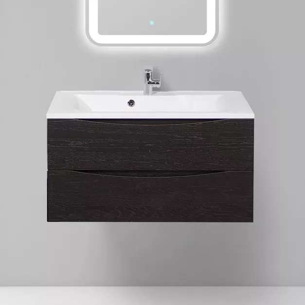 

Тумба с раковиной BelBagno Marino 90 rovere cioccolato amaro, Темное дерево