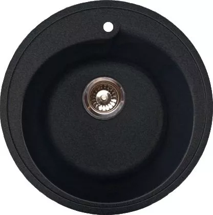 

Мойка кухонная GranFest Rondo GF-R450 черный