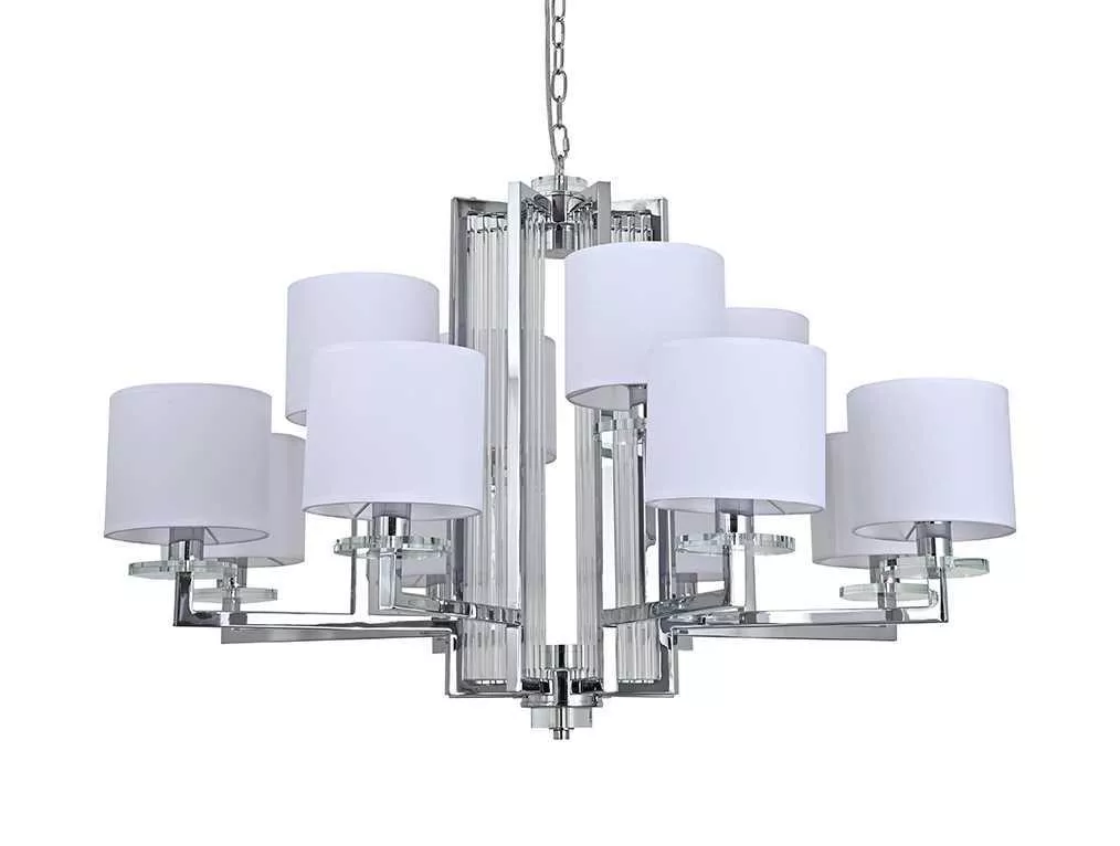 

Подвесная люстра Newport Amalia 35408+4/C chrome без абажуров М0069062