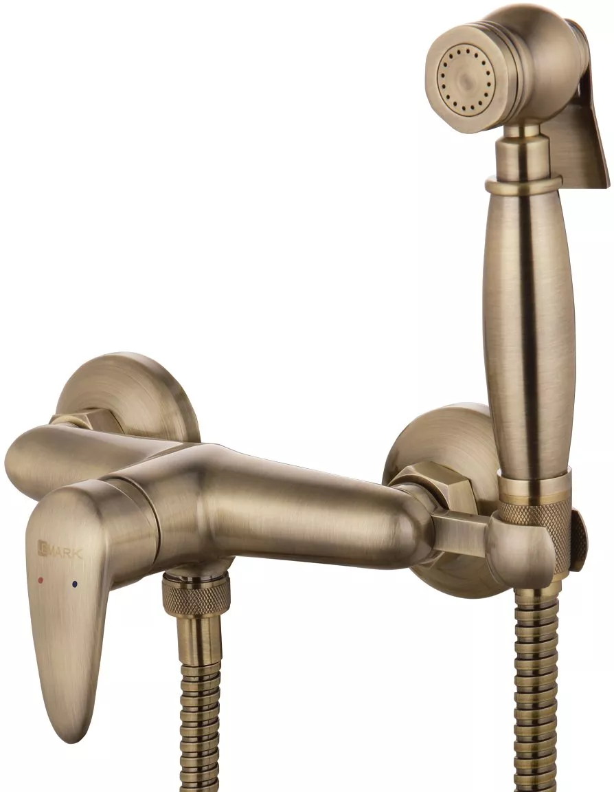 Гигиенический душ Lemark Pramen LM3318B со смесителем, цвет бронза - фото 1