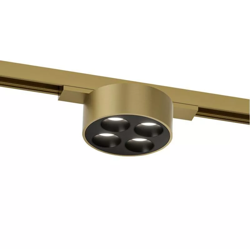 

Трековый светодиодный светильник Denkirs Shine Grill DK5772-SB
