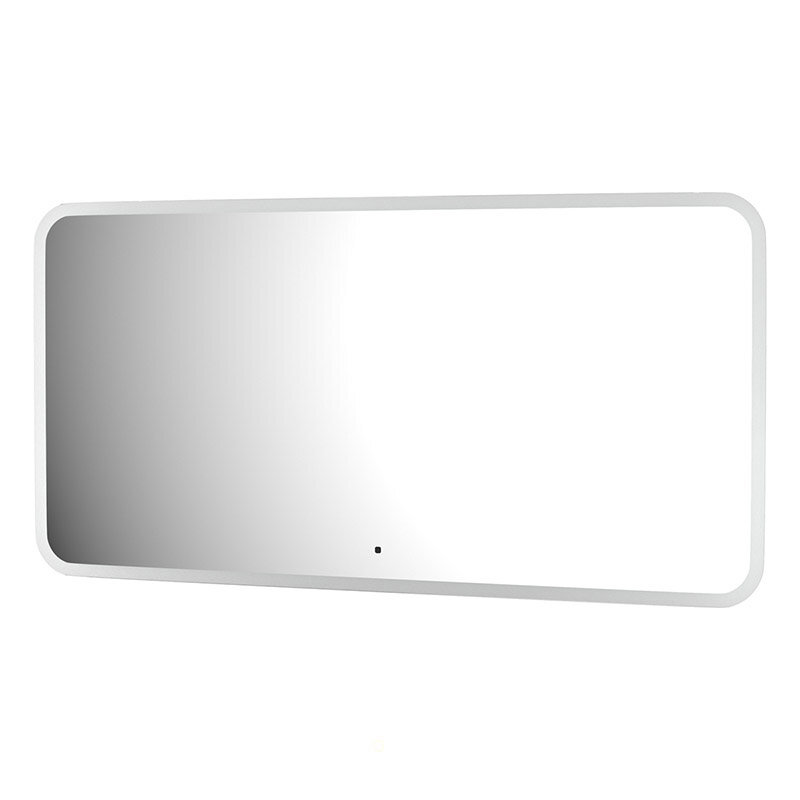 Зеркало с матированием и LED-подсветкой 34W (120x60 cm) (ИК - выключатель) (Теплый белый свет) (DEFESTO)
