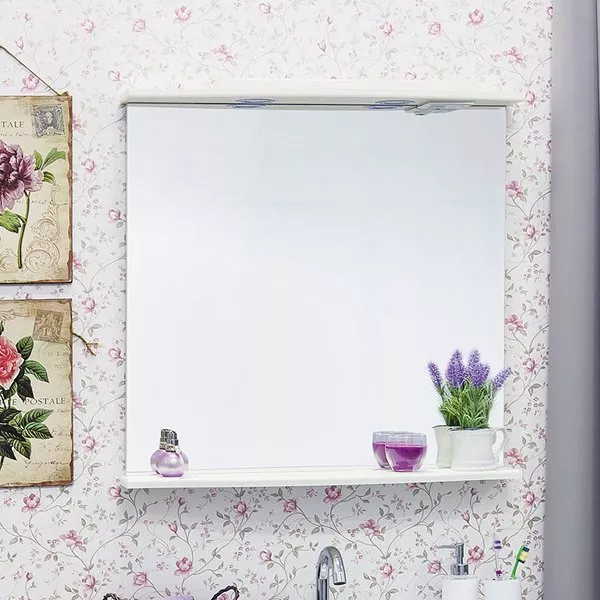 

Зеркало Sanflor Софи 75 белое с подсветкой