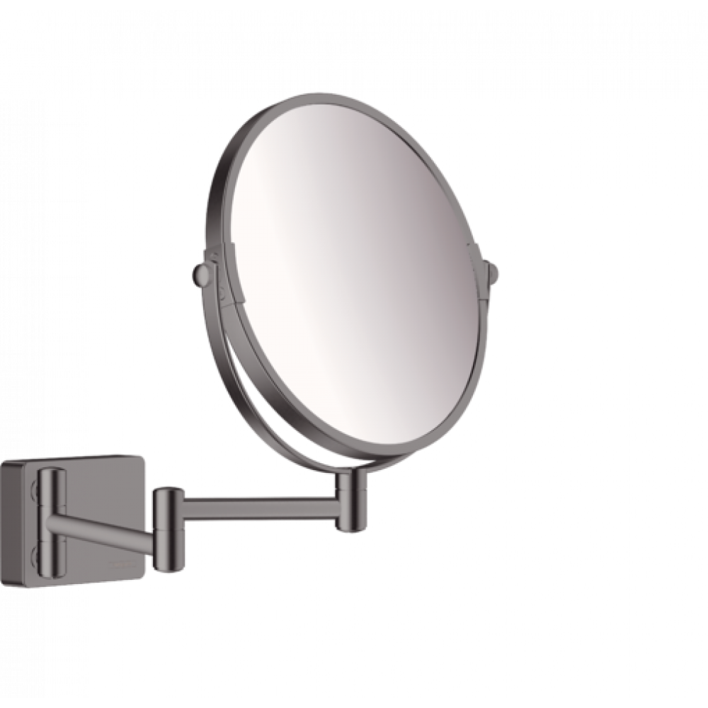 Косметическое зеркало Hansgrohe AddStoris шлифованный черный хром 41791340 - фото 1