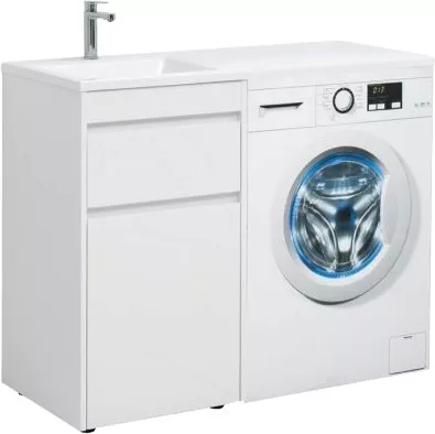

Мебель для ванной Aquanet Токио 48 1 ящик, с бельевой корзиной