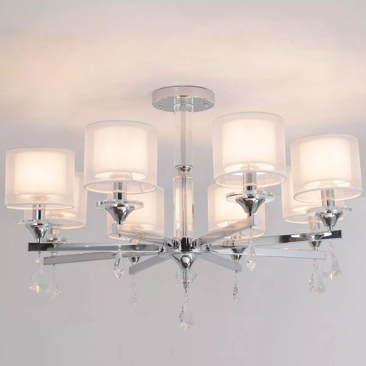 

Люстра на штанге Illumico IL1354-8CPA-29 CR Romei