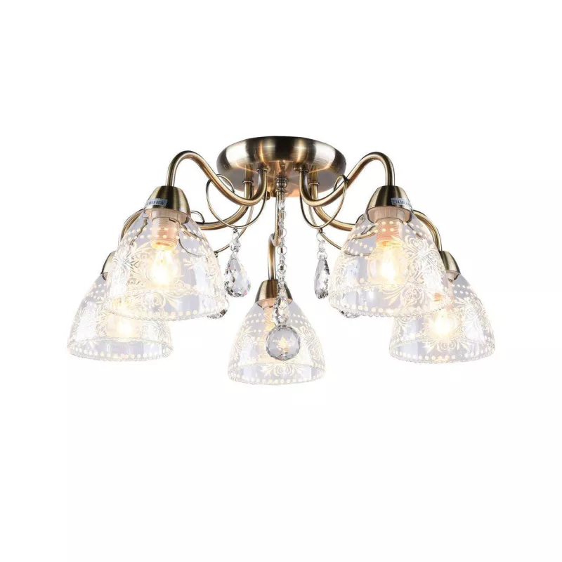 

Потолочная люстра Arte Lamp Rugiada A1658PL-5AB