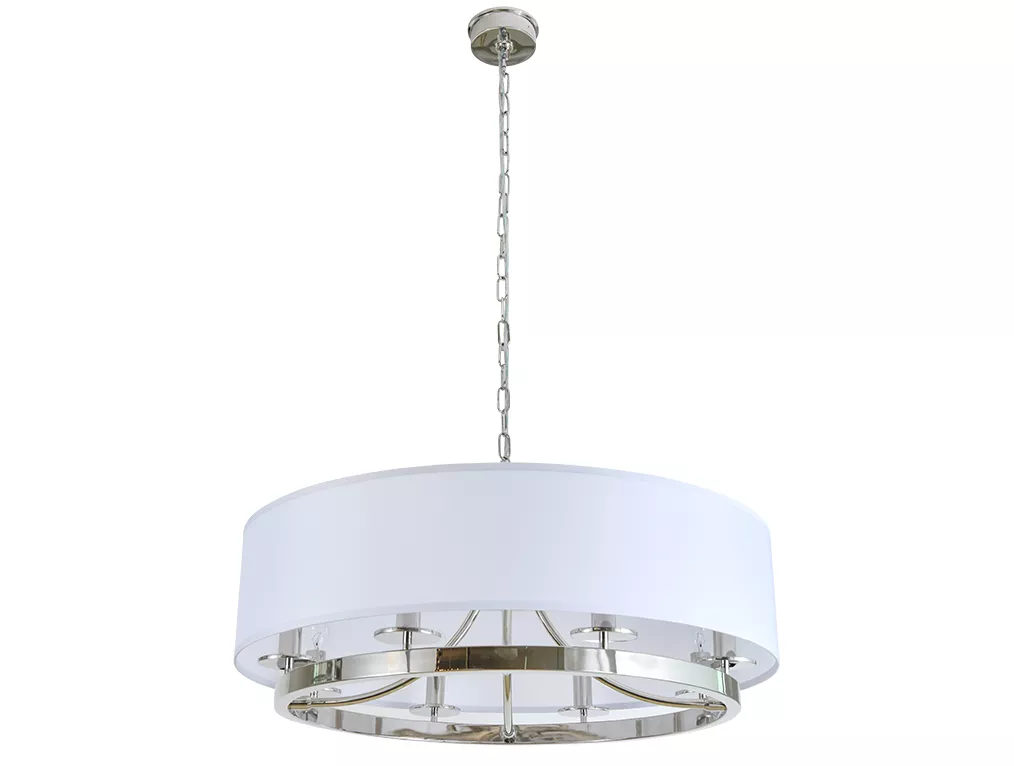 

Подвесная люстра Newport Sara 3558/С nickel М0070726