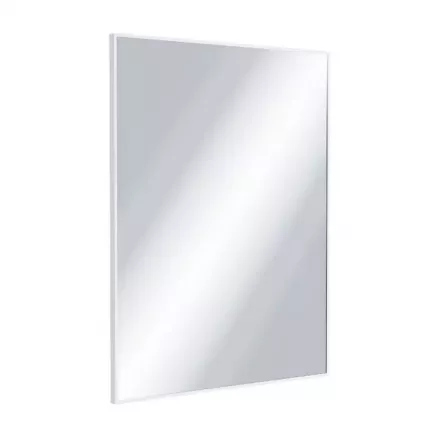 Зеркало Excellent Kuadro 80х60 белое матовое