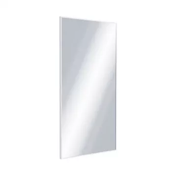 

Зеркало Excellent Kuadro 100х50 белое матовое