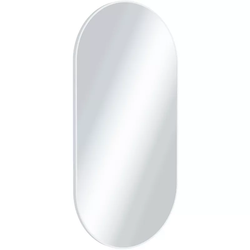 

Зеркало Excellent Revia 100х50 белое матовое