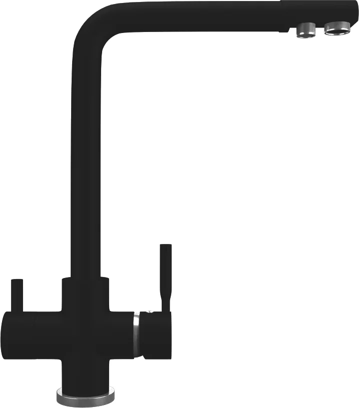 

Смеситель для кухни Ulgran UQ-016 черный