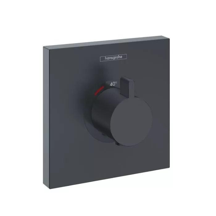 

Смеситель для душа Hansgrohe ShowerSelect HighFlow с термостатом черный матовый