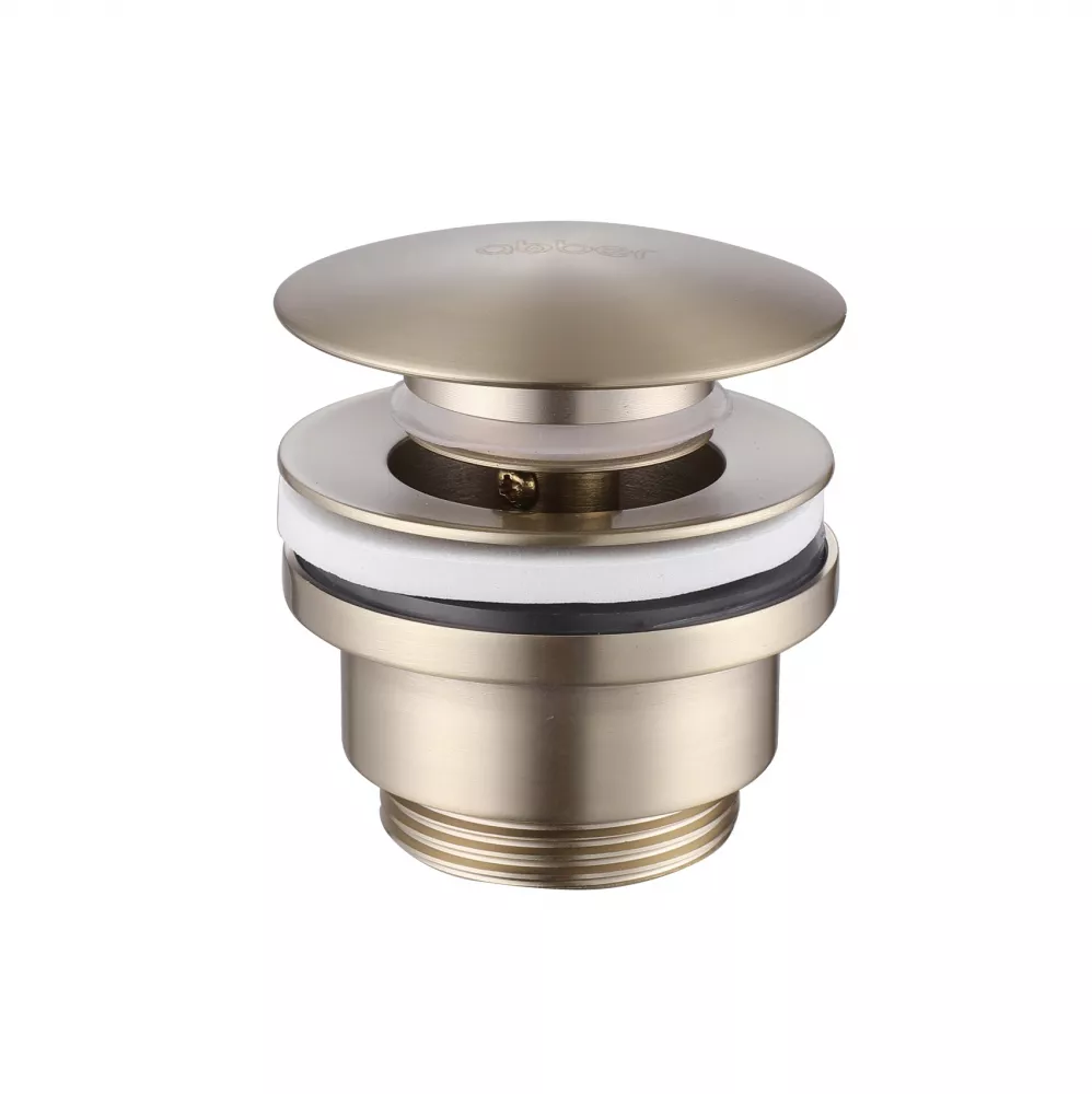 

Донный клапан Abber AF0011G золотой матовый