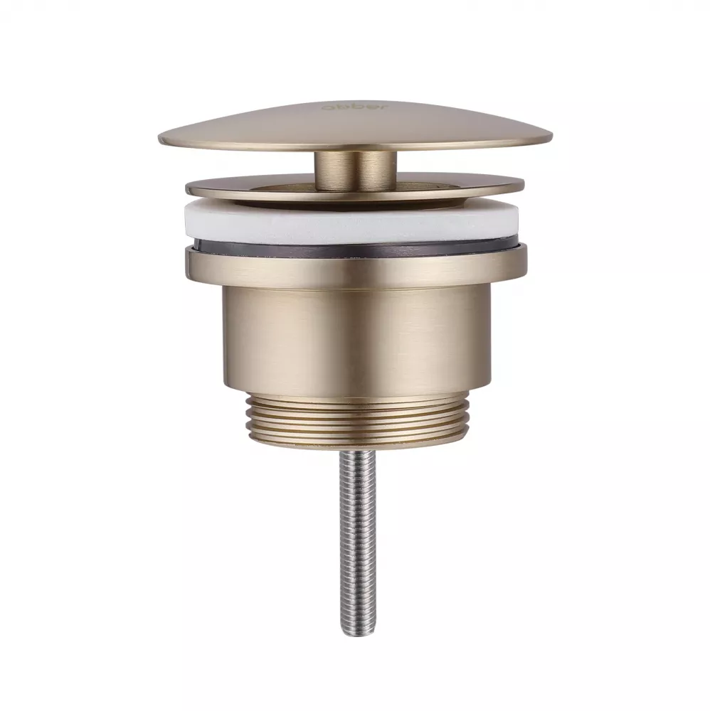 

Донный клапан Abber AF0012G золотой матовый