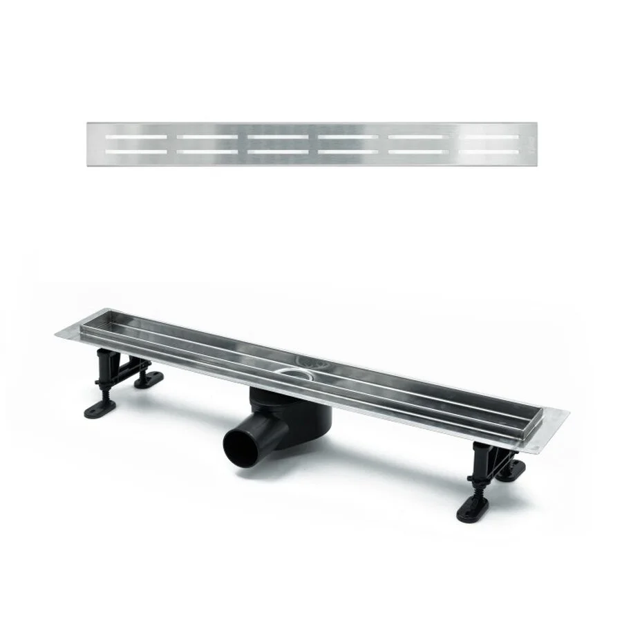 

Дренажный канал Timo Standart 80 DP20800-DG20800 хром матовый, с решеткой