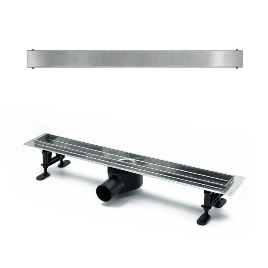 

Дренажный канал Timo Standart 80 DP20800-PG20800 хром матовый, с решеткой