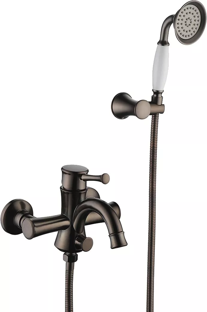 

Смеситель для ванны Lemark Peretto LM6302RB черный кофе