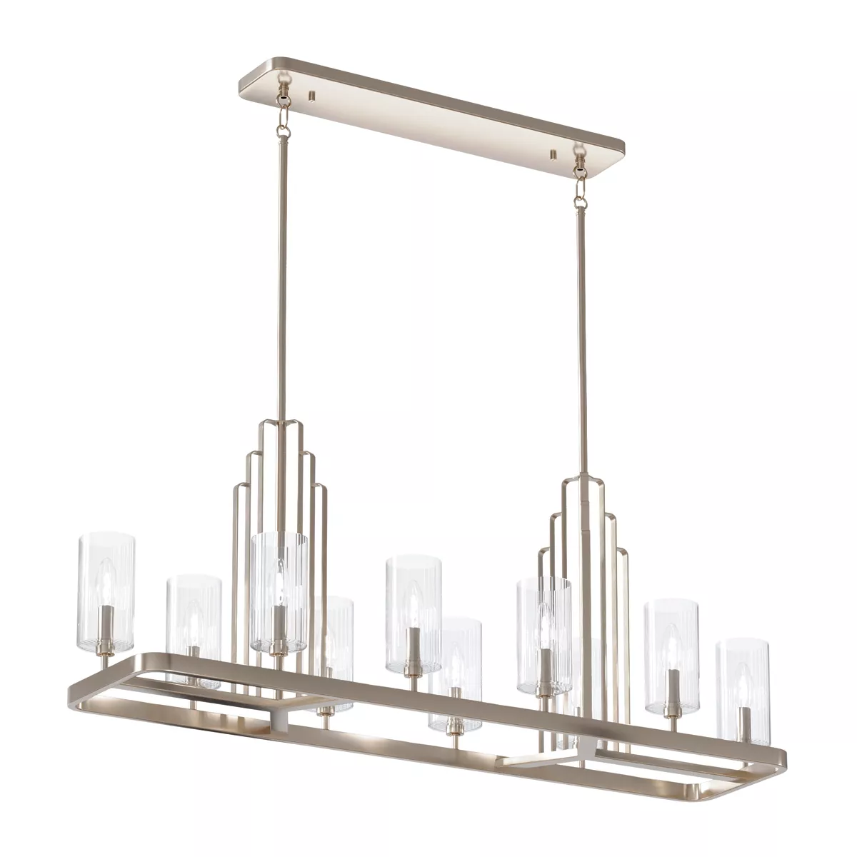 

Подвесная люстра Kichler Kimrose QN-KIMROSE10-PN
