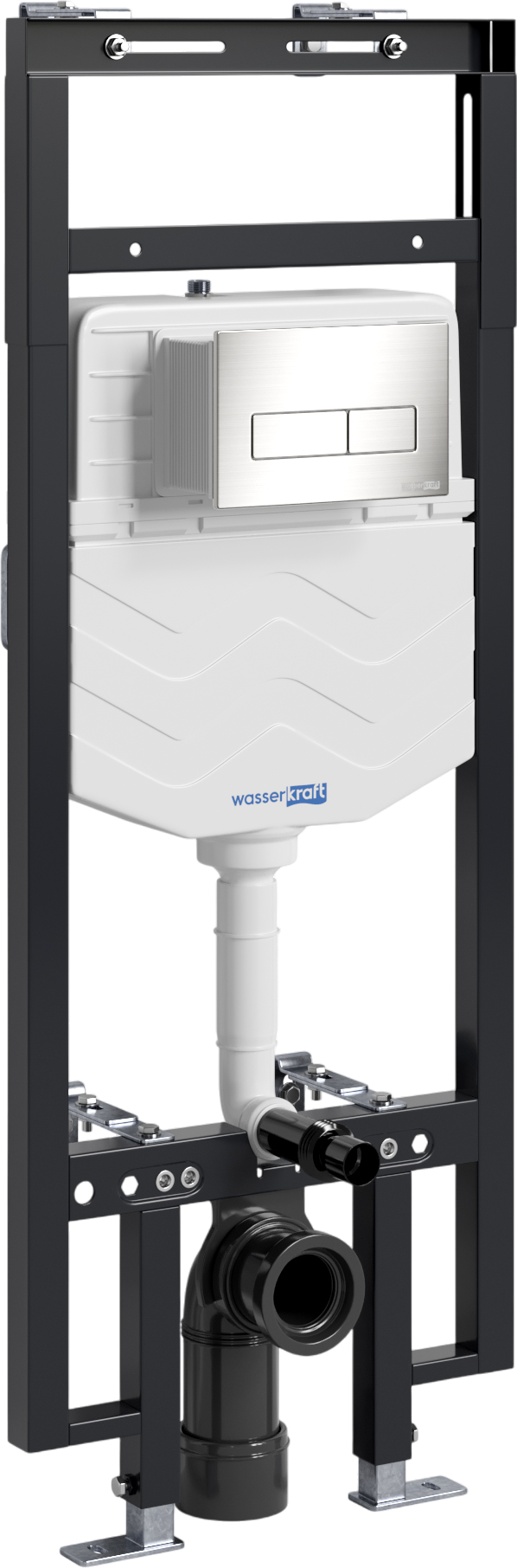 

Система инсталляции для унитазов Wasserkraft Dinkel 58TLT.010.ME.BN03 с кнопкой смыва никель