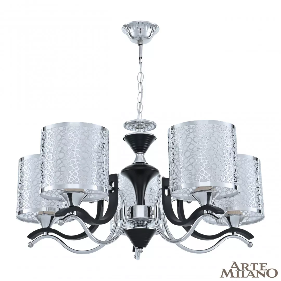 

Подвесная люстра Arte Milano Florentia-6787 306787/5 Bk/Ni