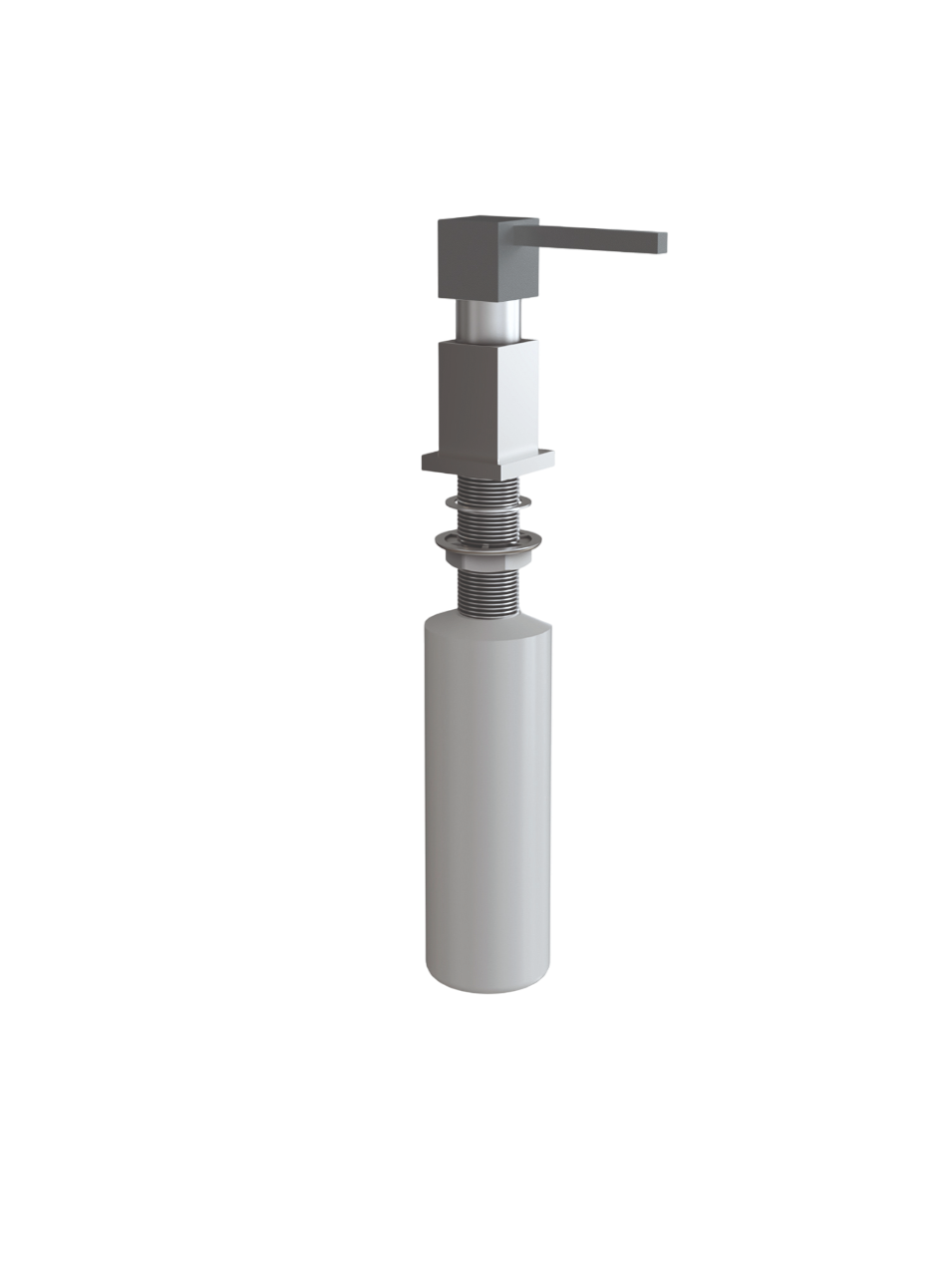 

Дозатор для кухонной мойки Florentina Квадро grey silk