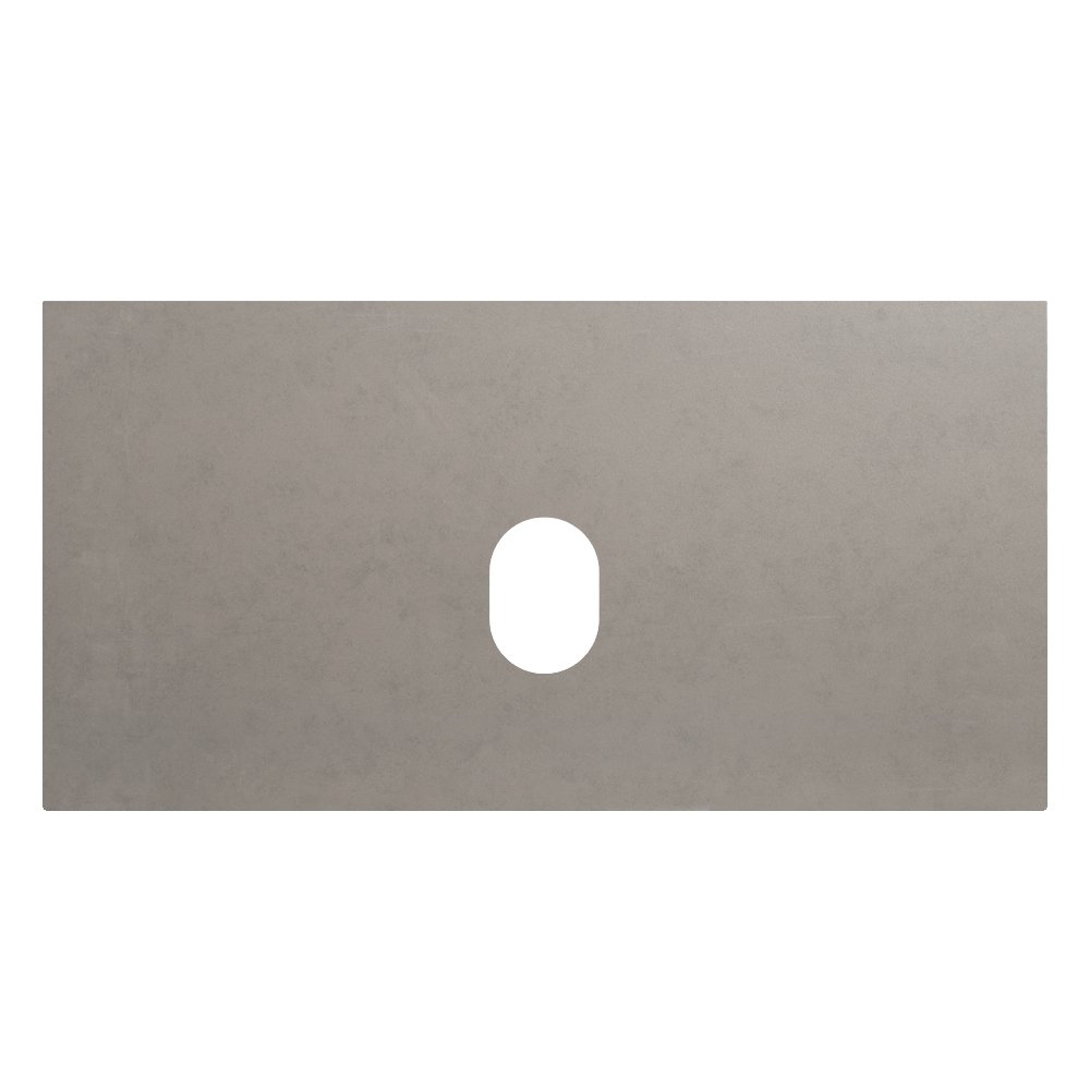 

Столешница в ванную под раковину BelBagno KEP-90-CEM-W0 cemento, без отверстия под смеситель