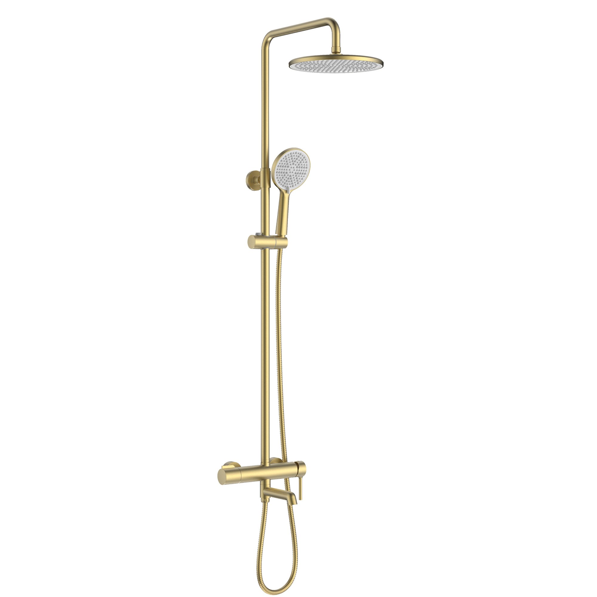 

Душевая стойка Raglo R20.24.03 сатин золотой