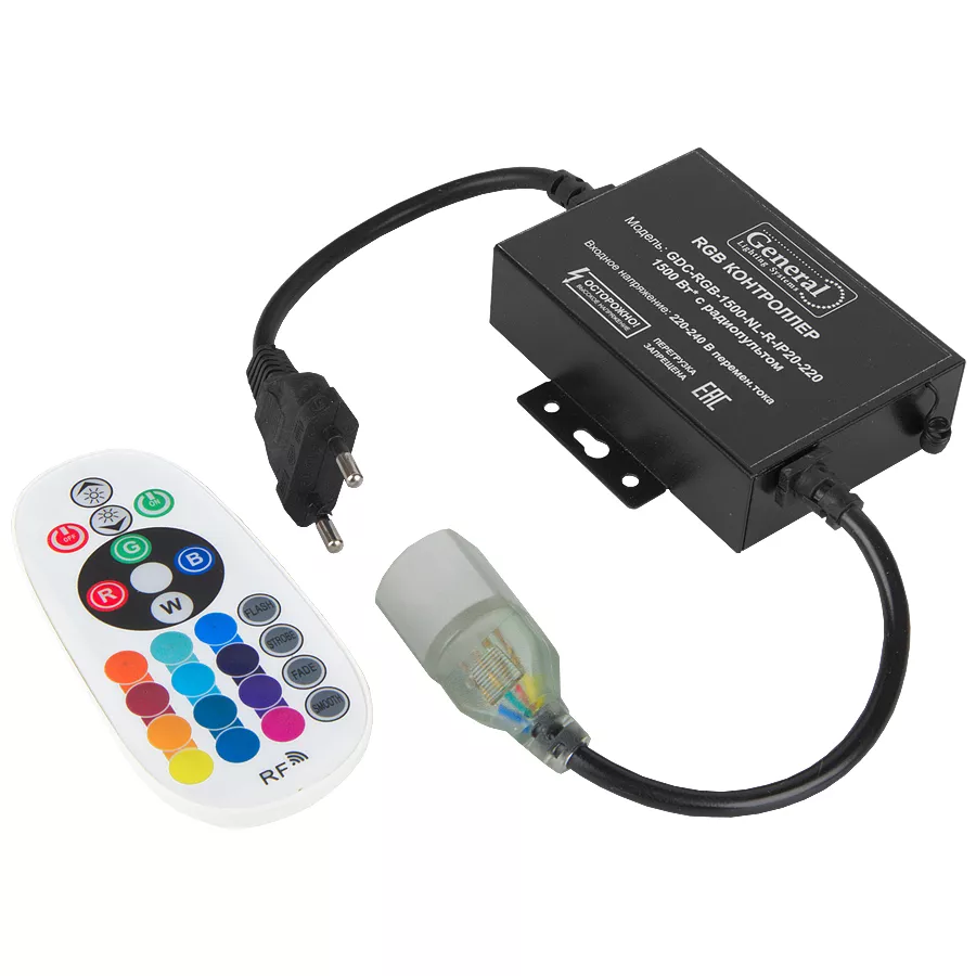 

Контроллер General GDC-RGB-1500-NL-R-IP20-220 512118