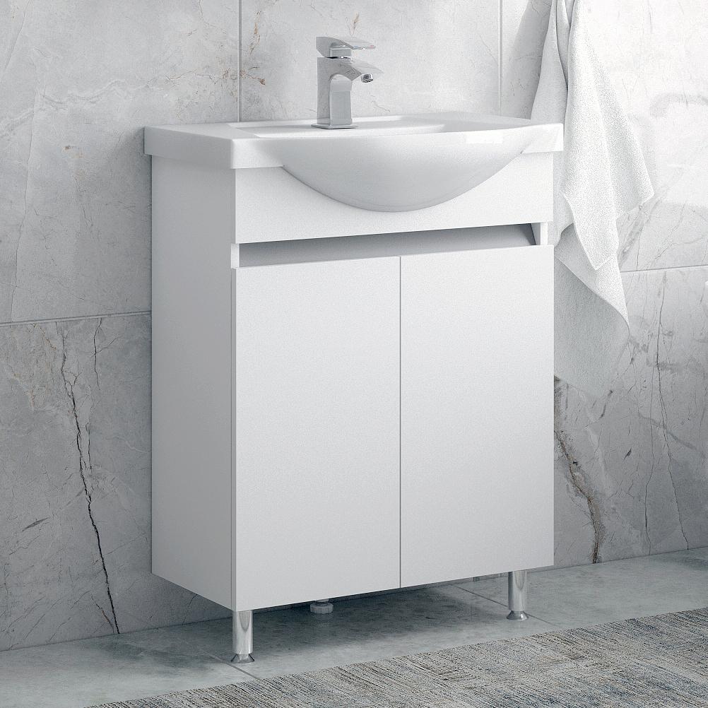 

Тумба с раковиной Corozo Джуно 55