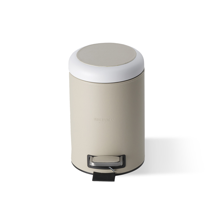 DECOR WALTHER (Brownie TE) Ведро с педалью, отделка искусственная кожа, цвет: Песочно-бежевый (SAND)