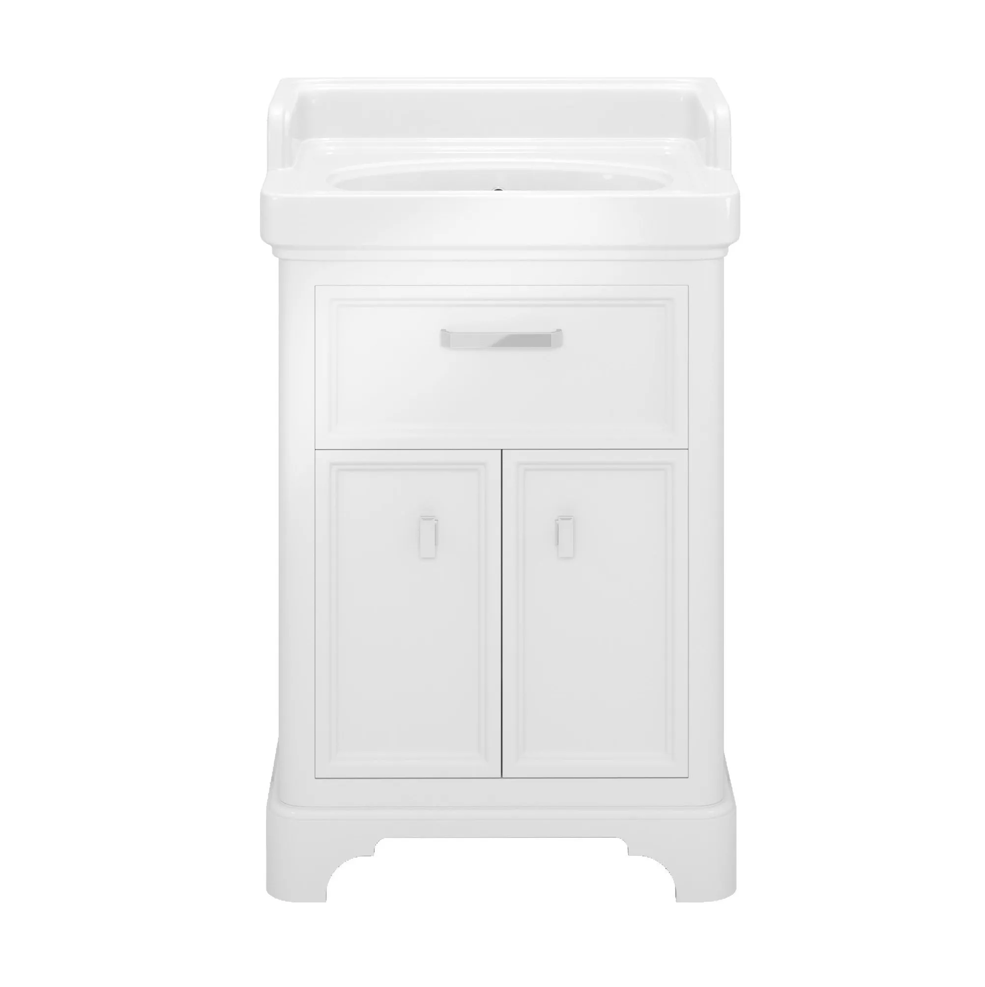 

Тумба с раковиной напольная Kerama Marazzi Pompei 60 белая