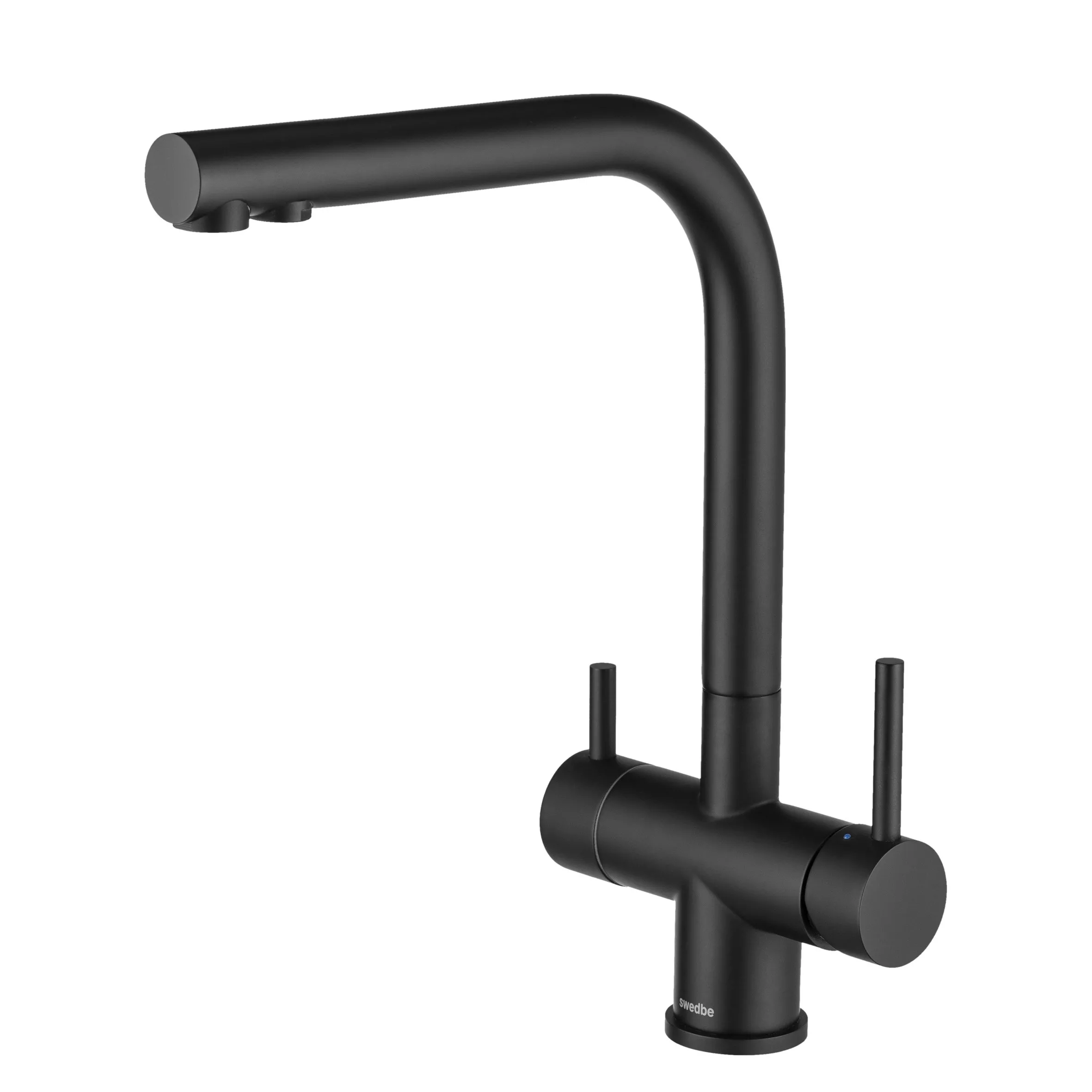 

Смеситель для кухни Swedbe Selene Plus черный матовый