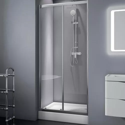 

Душевая дверь BelBagno Due 110 хром (DUE-BF-1-110-C-Cr)
