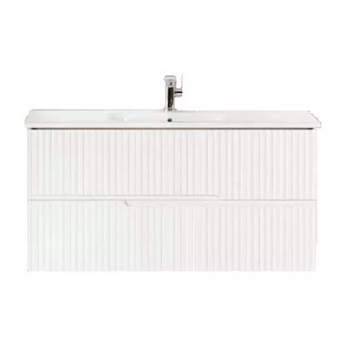 

Тумба с раковиной Cezares Duet 97х50 белая