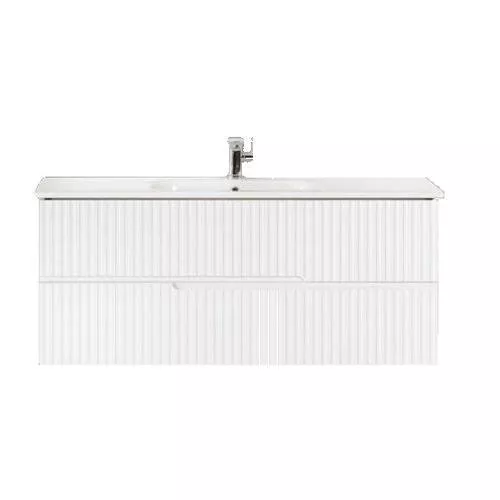 

Тумба с раковиной Cezares Duet 120х50 белая