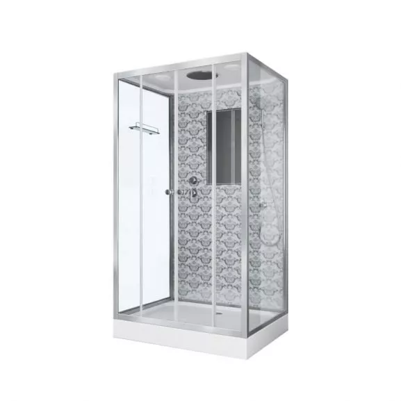 

Душевая кабина Niagara Luxe серебро (7772QW)