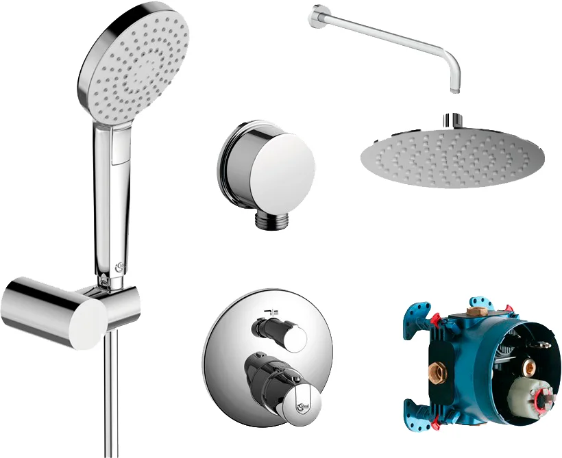 

Душевой комплект Ideal Standard Ceratherm хром