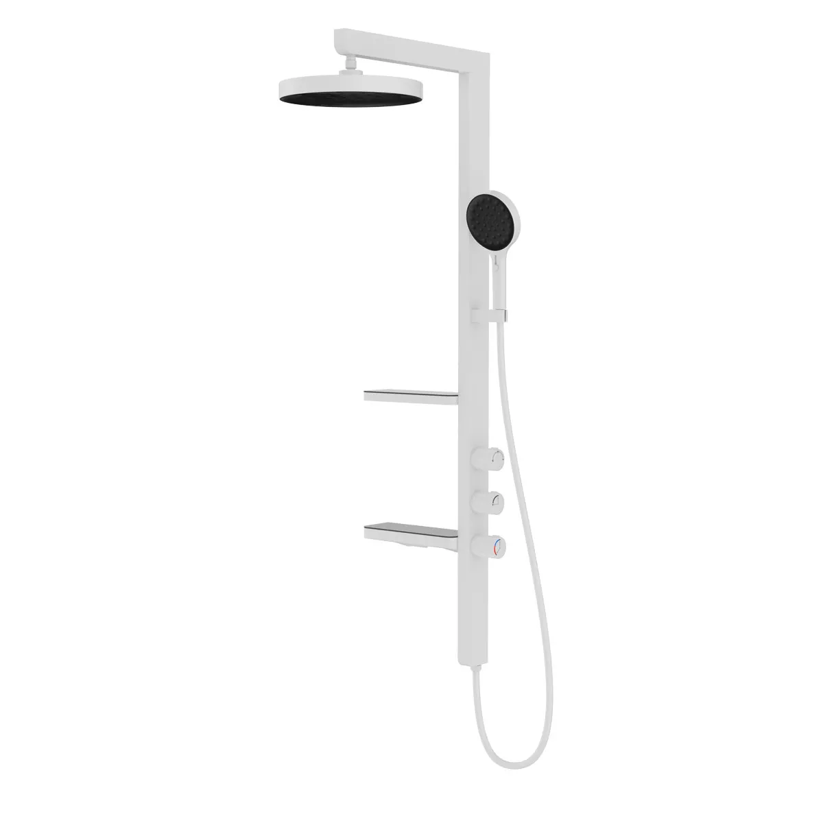 

Душевая стойка Vincea Inspire VSFS-3I11W белый