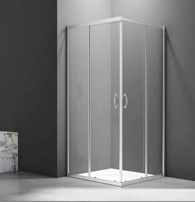 

Душевой уголок Veconi Rovigo RV-101 90x90, профиль хром