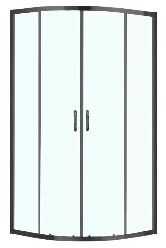

Душевой уголок Azario Milton 100x100 профиль черный (AZ-ND2142 1000 Black)