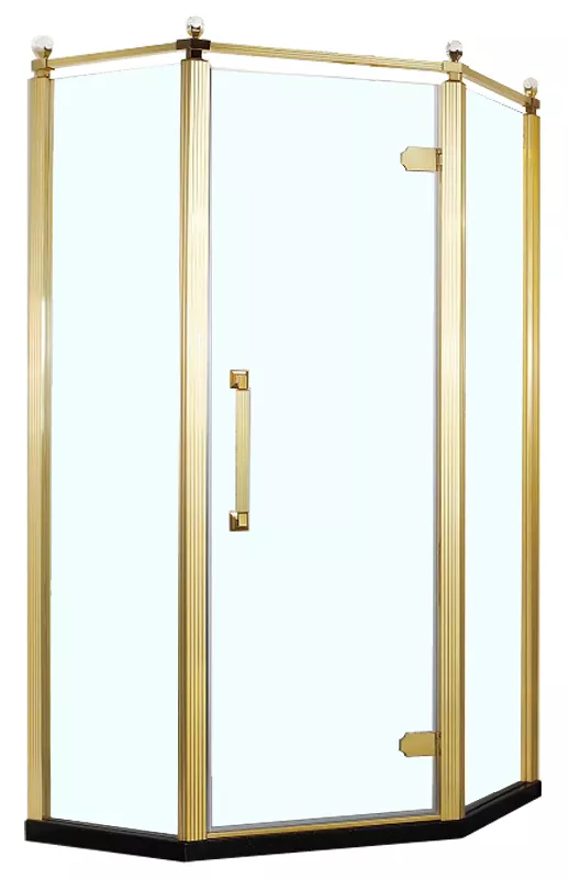 

Душевой уголок Azario Ontario 100x100 профиль золото (AZ-NBB3231 1000 GOLD)