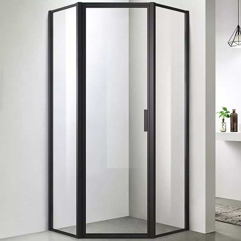 

Душевой уголок Azario Richmond 90x90 черный (AZ-NAG3231 900 Black)