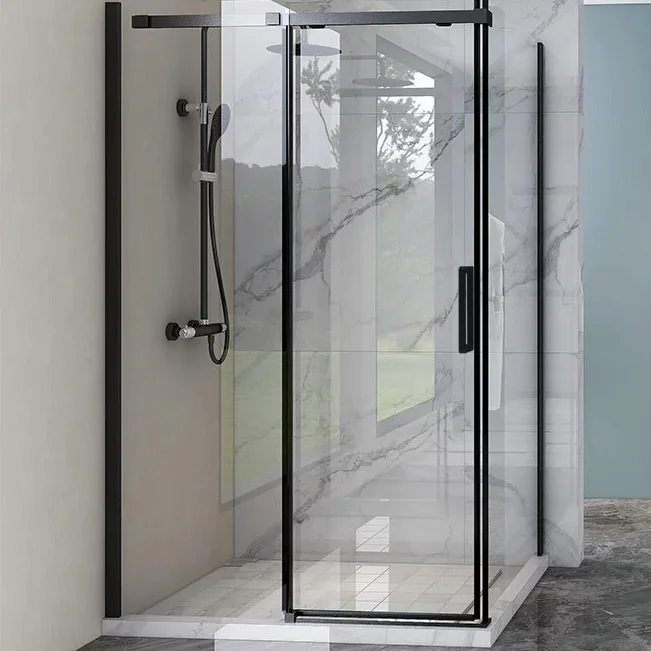 

Душевой уголок Veconi Rovigo RV-070 150x80 профиль черный (RV070-15080PR-01-19C4)
